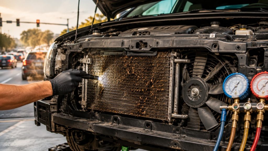 Jacksonville car AC condenser service at Everything Automotive